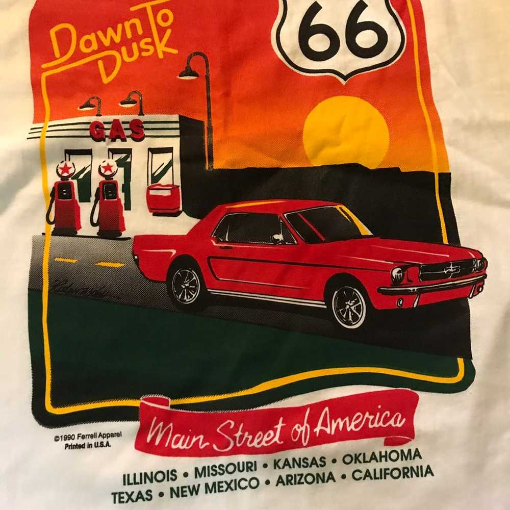 Vintage Route 66 Tee Shirt. - image 5