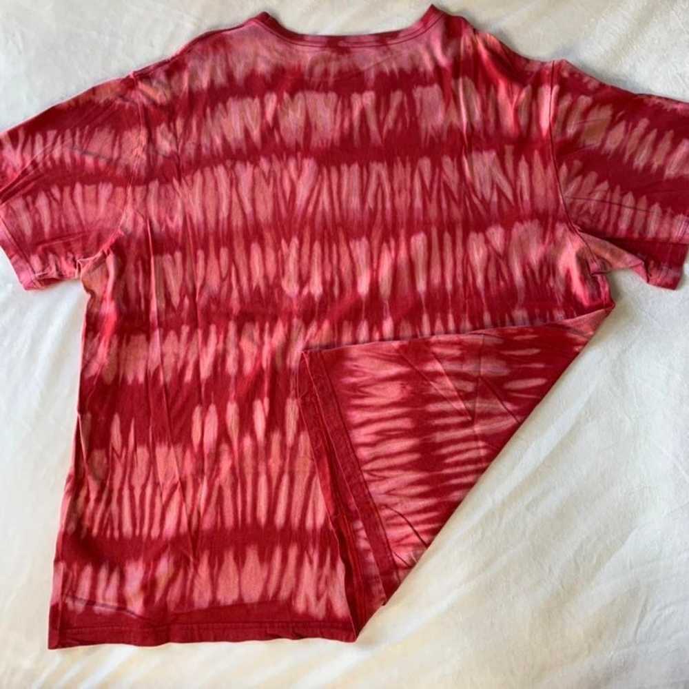 UNLV Rebels Red Custom Adidas Acid Wash Bleach Ts… - image 5