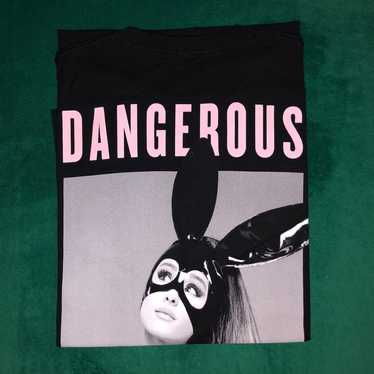 Ariana Grande Dangerous Woman Tour Bunny Black T-… - image 1