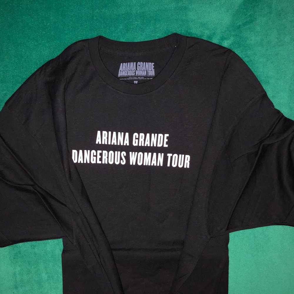 Ariana Grande Dangerous Woman Tour Bunny Black T-… - image 3