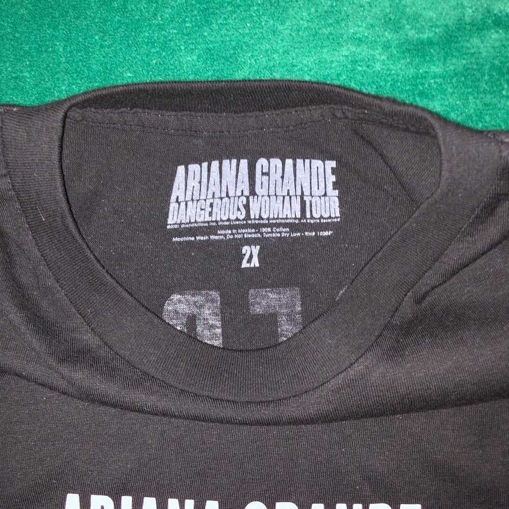 Ariana Grande Dangerous Woman Tour Bunny Black T-… - image 4