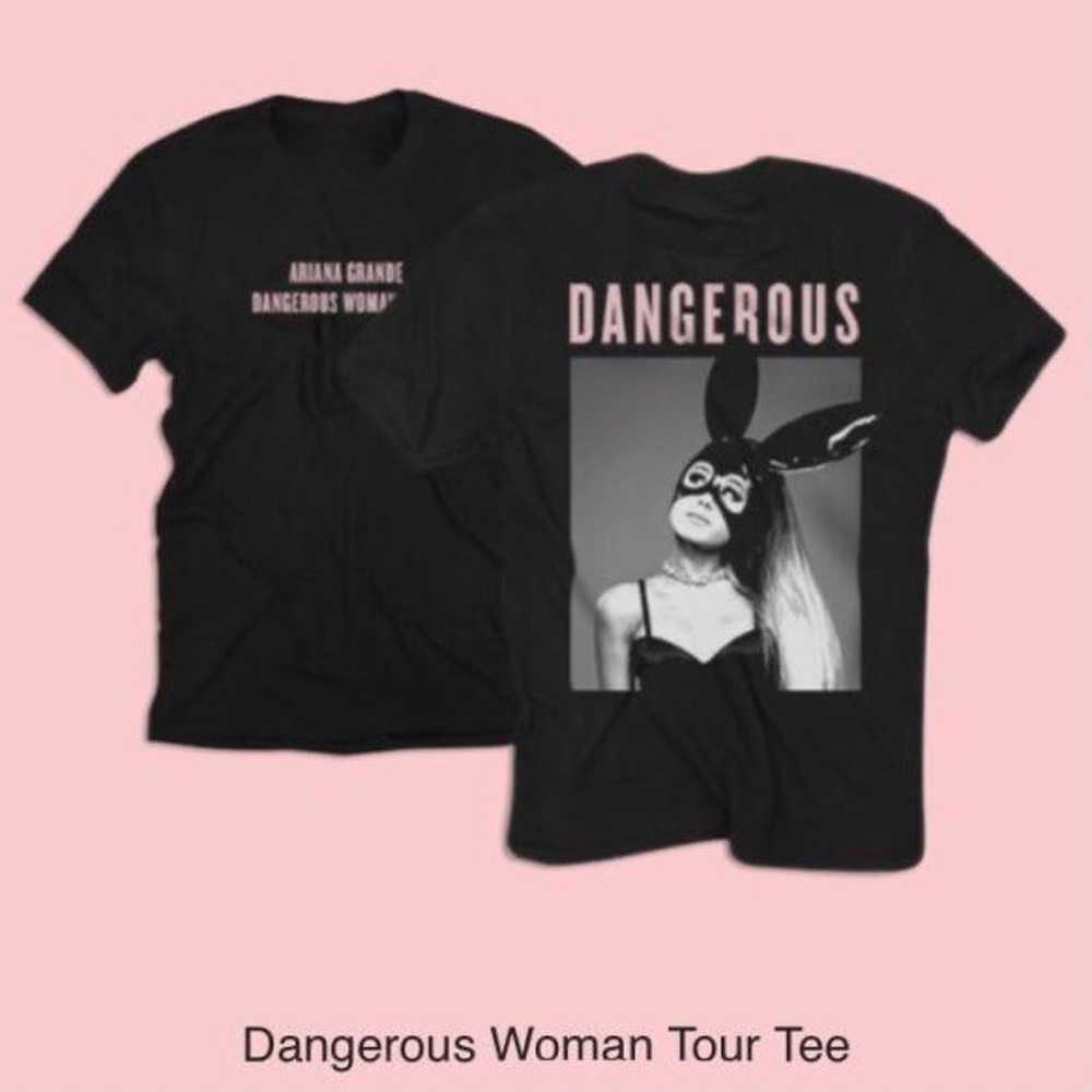 Ariana Grande Dangerous Woman Tour Bunny Black T-… - image 6