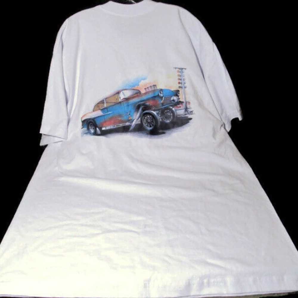 VTG 90s 80s Car Show Graphic T Shirt - image 2