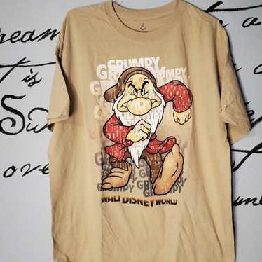 Adult XL- Vintage 90's Disney Grumpy Happy People T-Shirt Made In USA  front/back