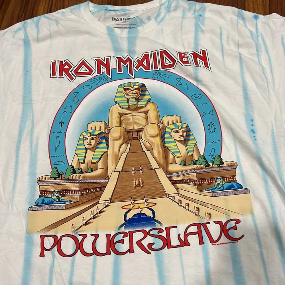 Iron Maiden Power Slave shirt  Sz  3XL - image 2