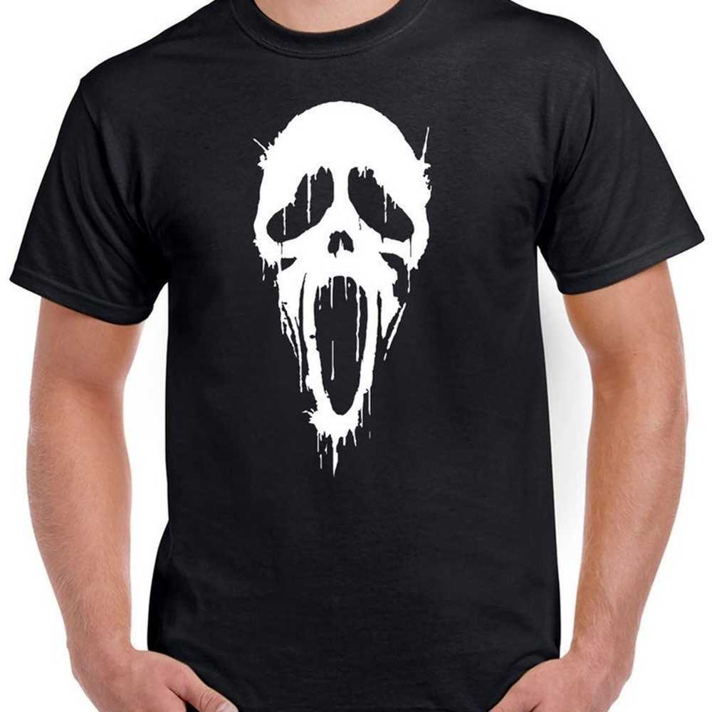 Scream Stab Ghostface Black Tee (3X) - image 1