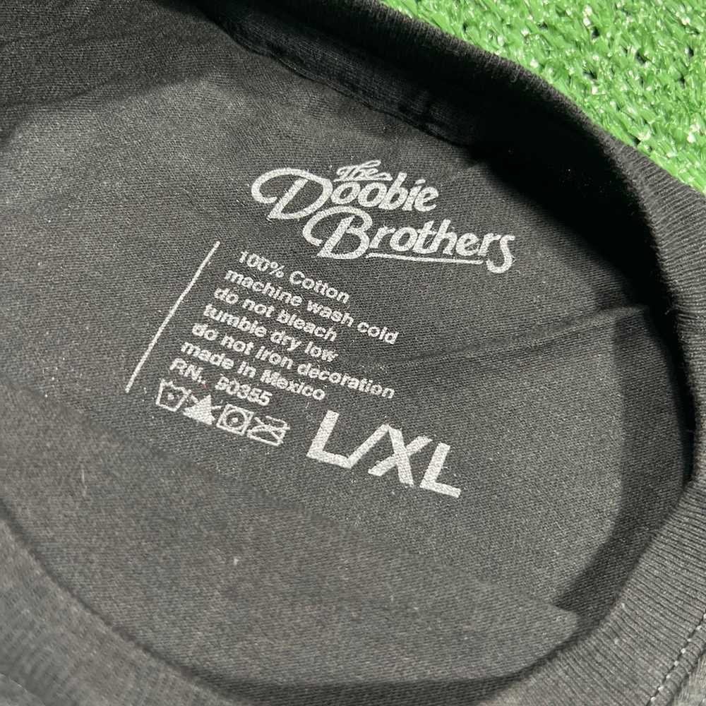 The Doobie Brothers Tour 87’ Cropped T-shirt Sz L… - image 3