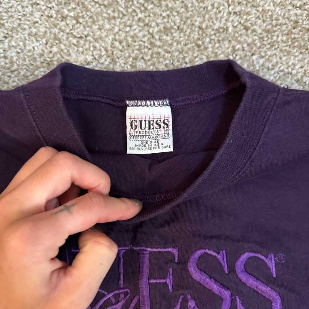 vintage guess long sleeve - image 2