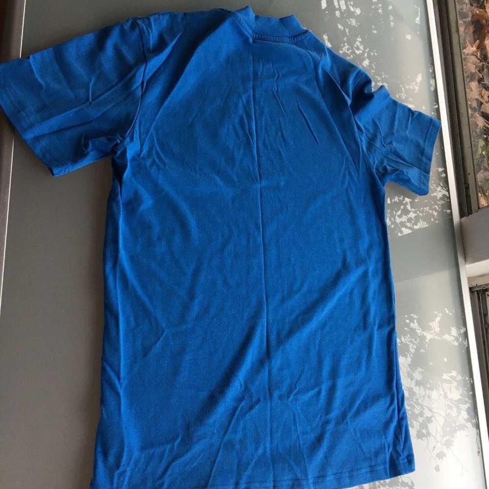 B. H. Man Studio Limited Edition Blue T-Shirt Log… - image 6