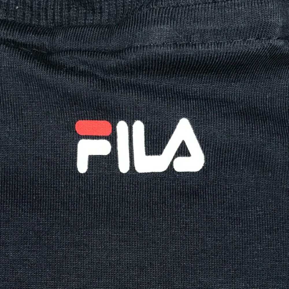 Fila Mens Navy White Basic T Shirt Short Sleeve C… - image 5