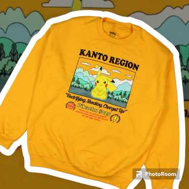 Pokemon Men's Pikachu #025 Kanto Region Pullover … - image 1