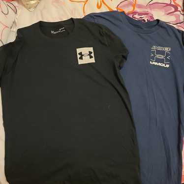 Men's Small Under Armour Short Sleeve T Shirts Bl… - image 1