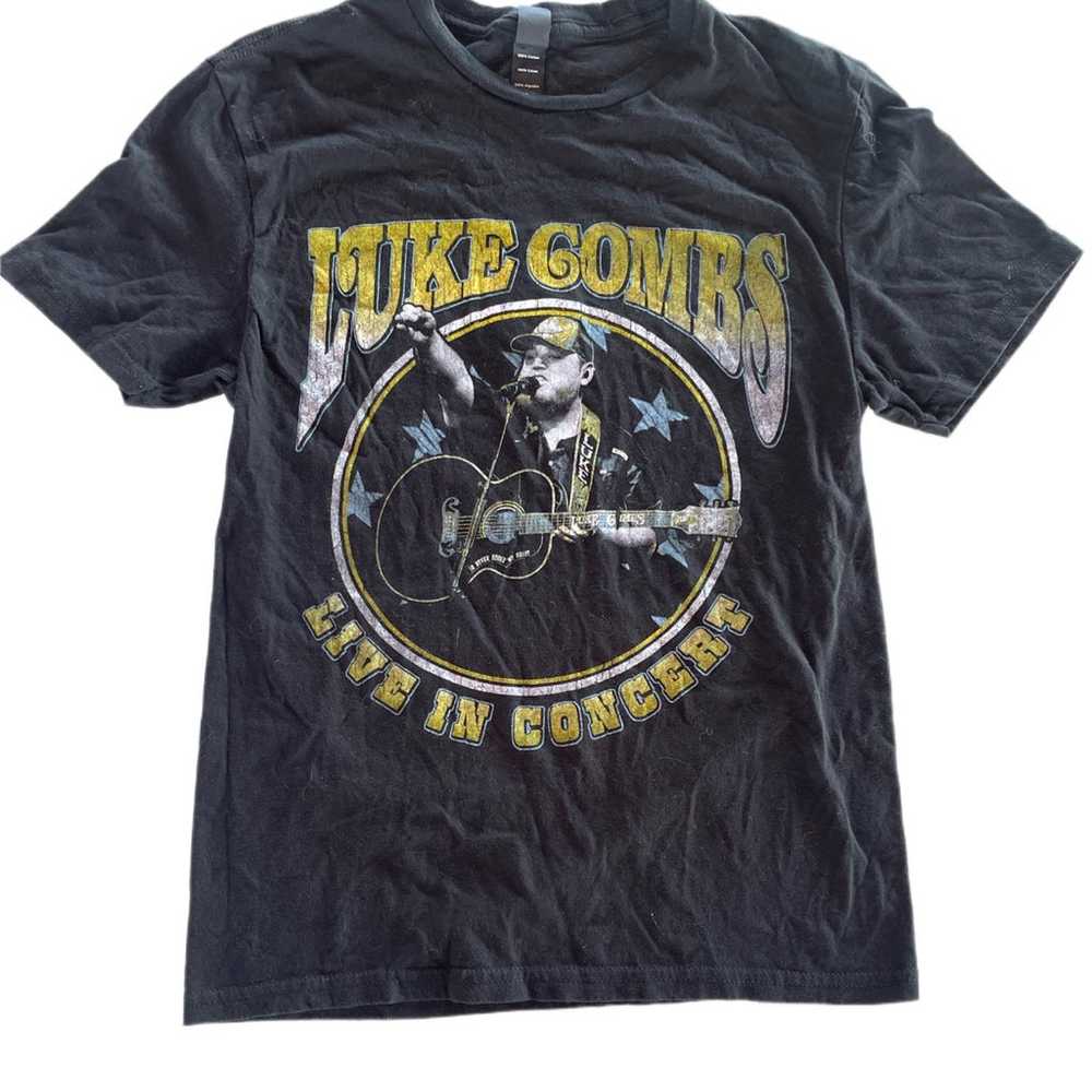 Luke Combs Tour Shirt 2021 Sz Small - image 1