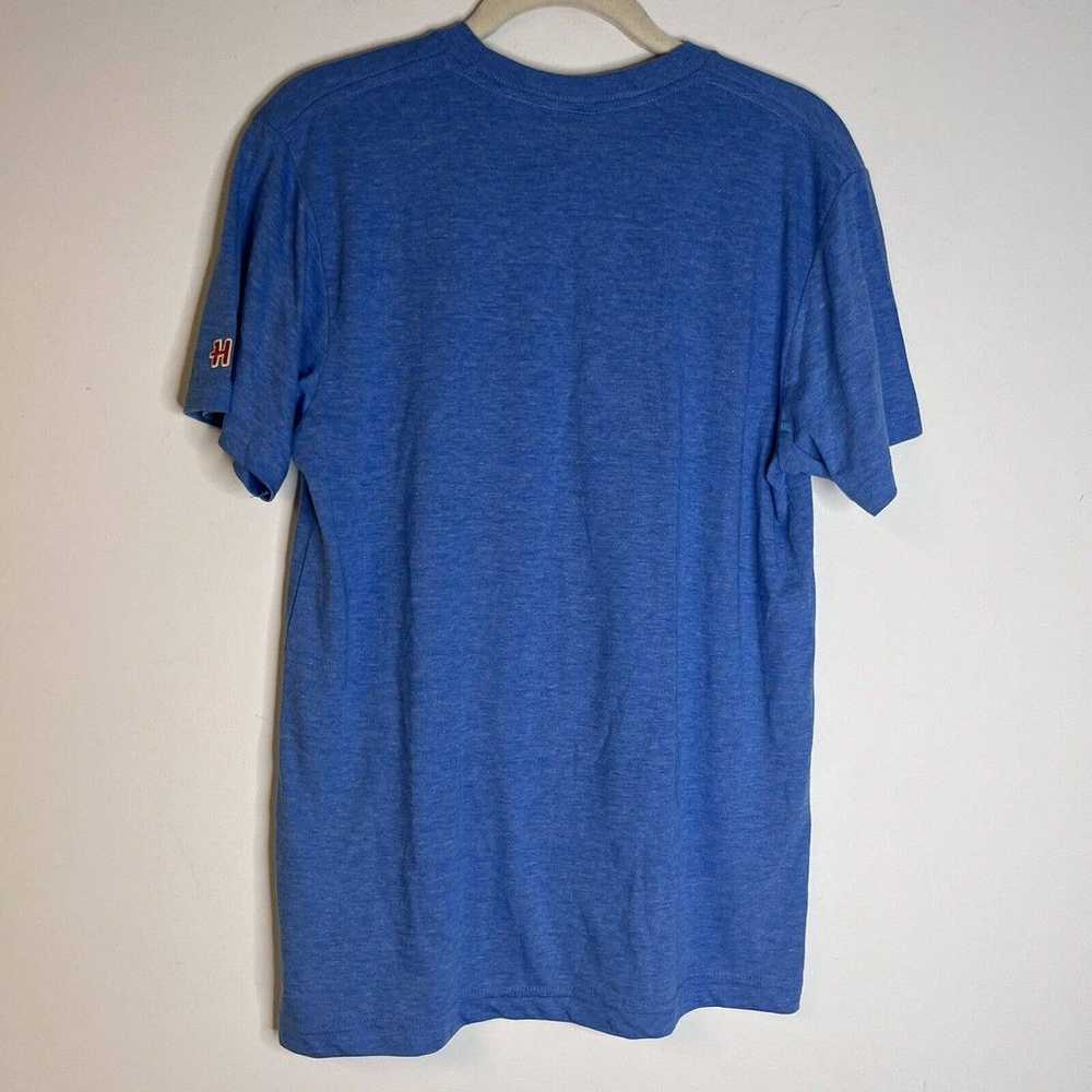 Homage Blue Mr Tastee Graphic Crewneck T Shirt si… - image 7