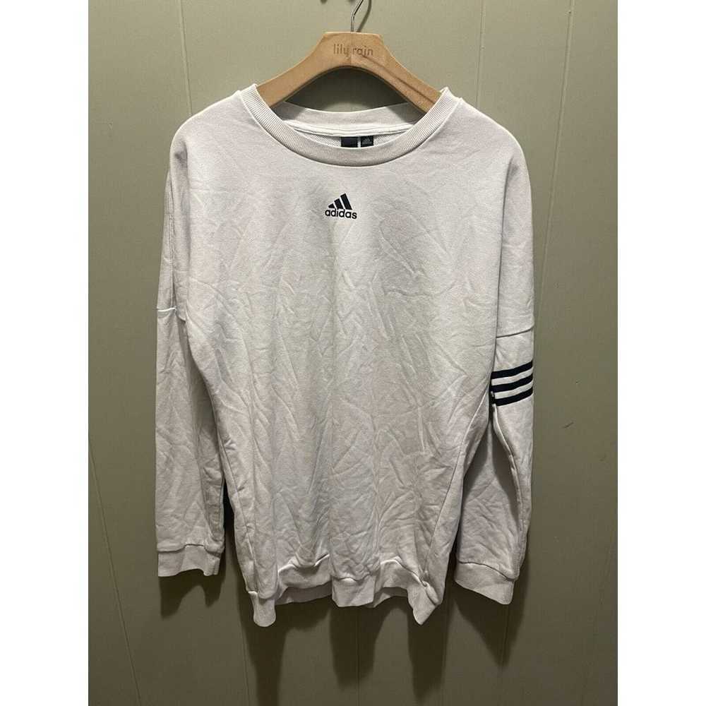 Men’s Adidas Sweater Center Logo Big Spell Out 3 … - image 1