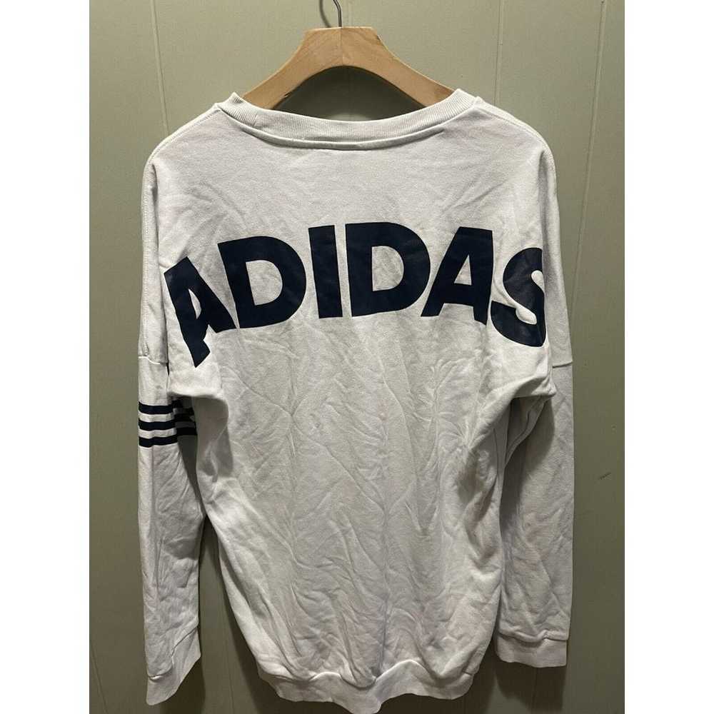 Men’s Adidas Sweater Center Logo Big Spell Out 3 … - image 2
