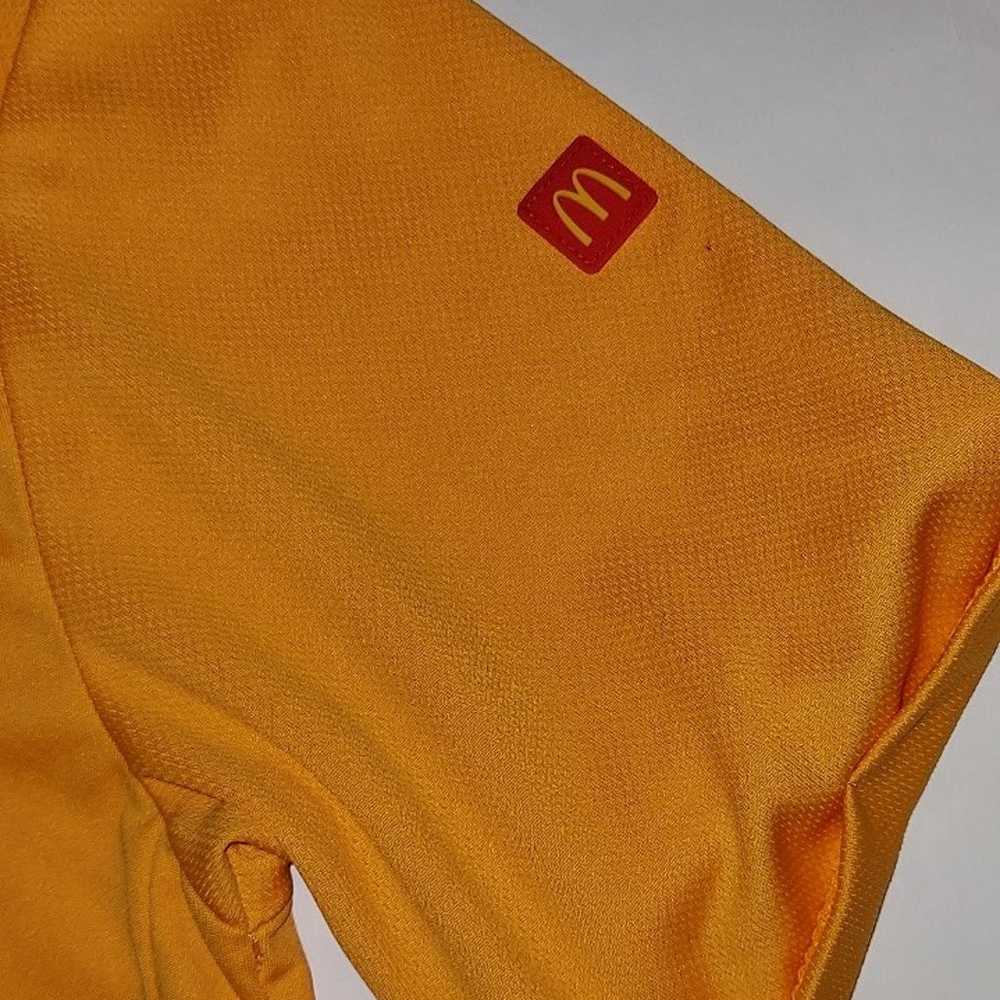 McDonalds Apparel Collection Uniform Shirt Yellow… - image 2