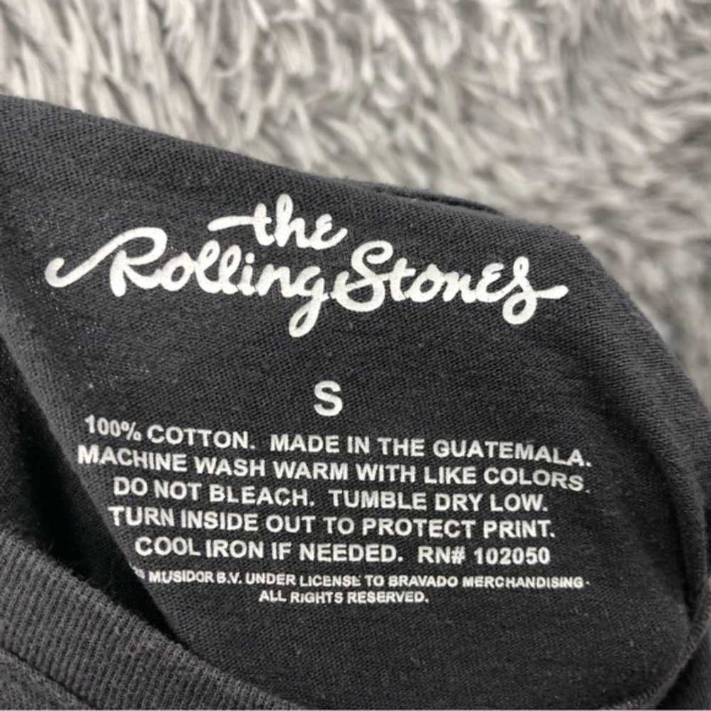 The Rolling Stones Men’s Small Spellout Logo Blac… - image 6
