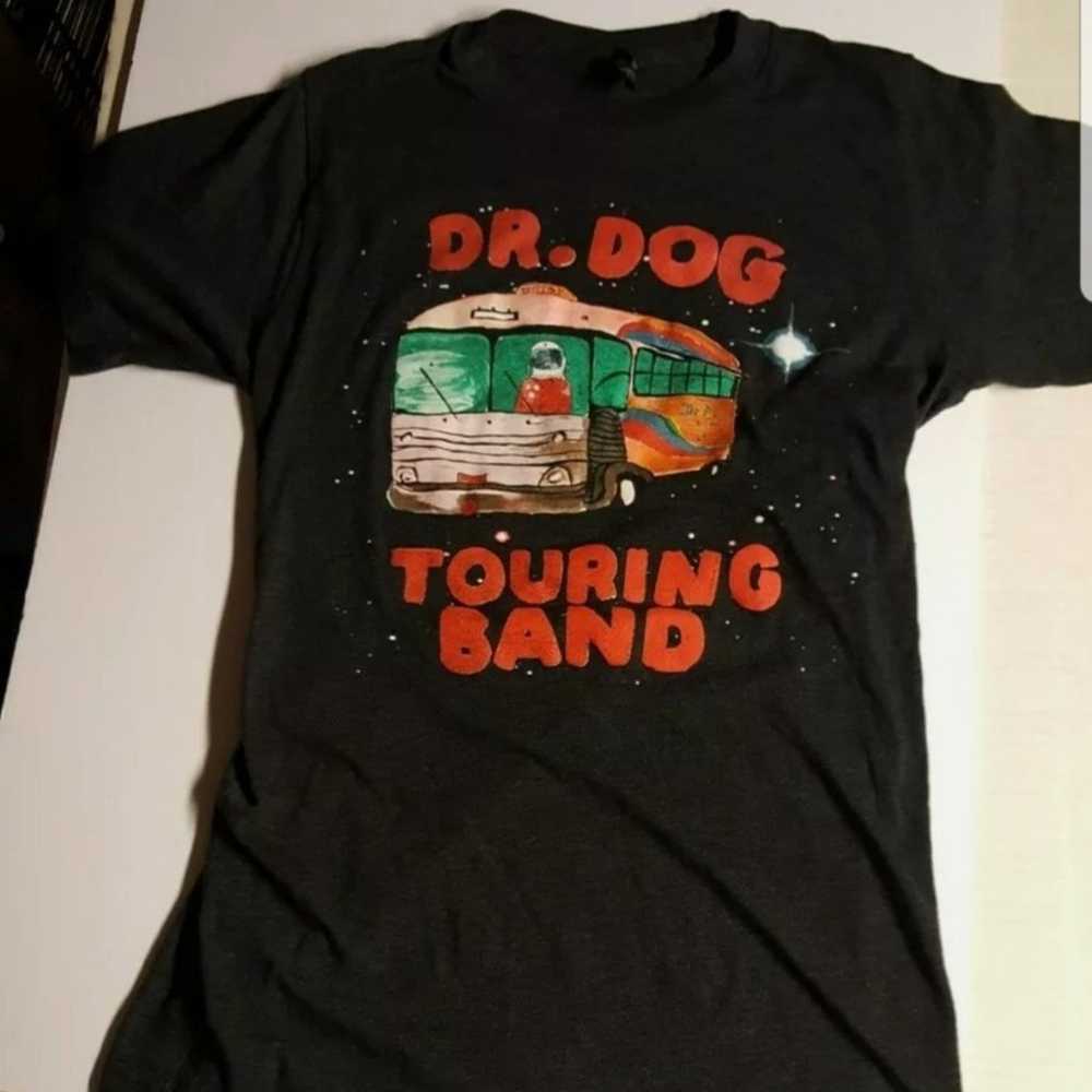 T-Shirt Dr. Dog Touring Band Size S HTF RARE - image 2