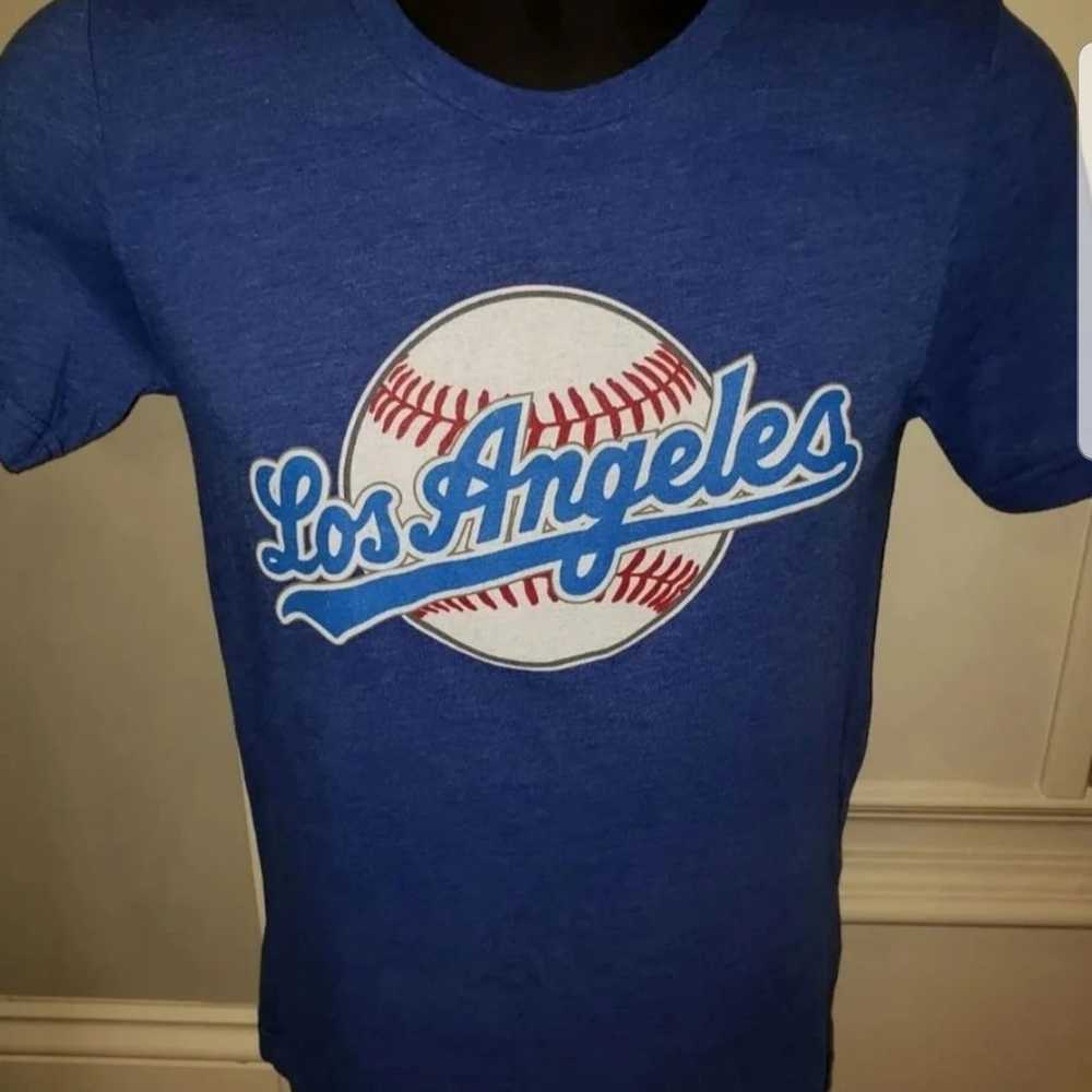 LA DODGERS Baseball Men's Graphic T-Shirt size S - image 1