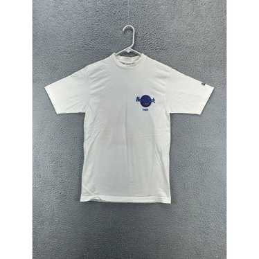 VTG Hard Rock Cafe Shirt Mens Small White Graphic… - image 1