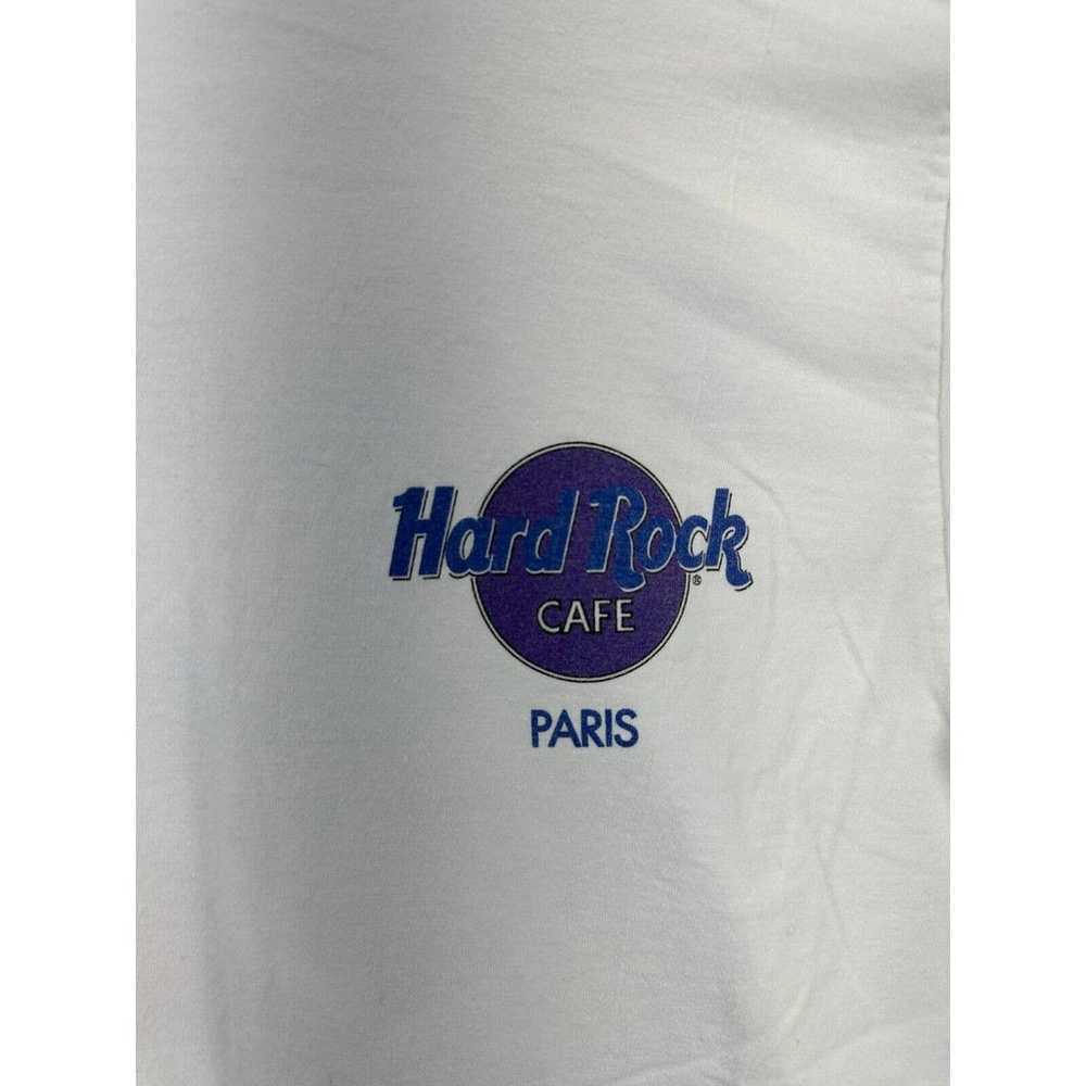 VTG Hard Rock Cafe Shirt Mens Small White Graphic… - image 7