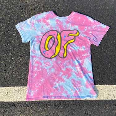 odd future donut tie dye shirt - image 1