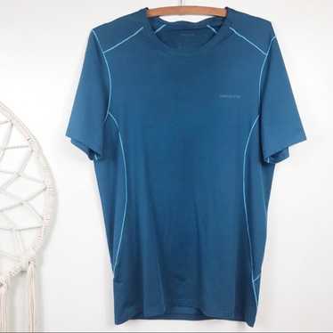 Patagonia Teal Athletic Stretch Shirt - image 1