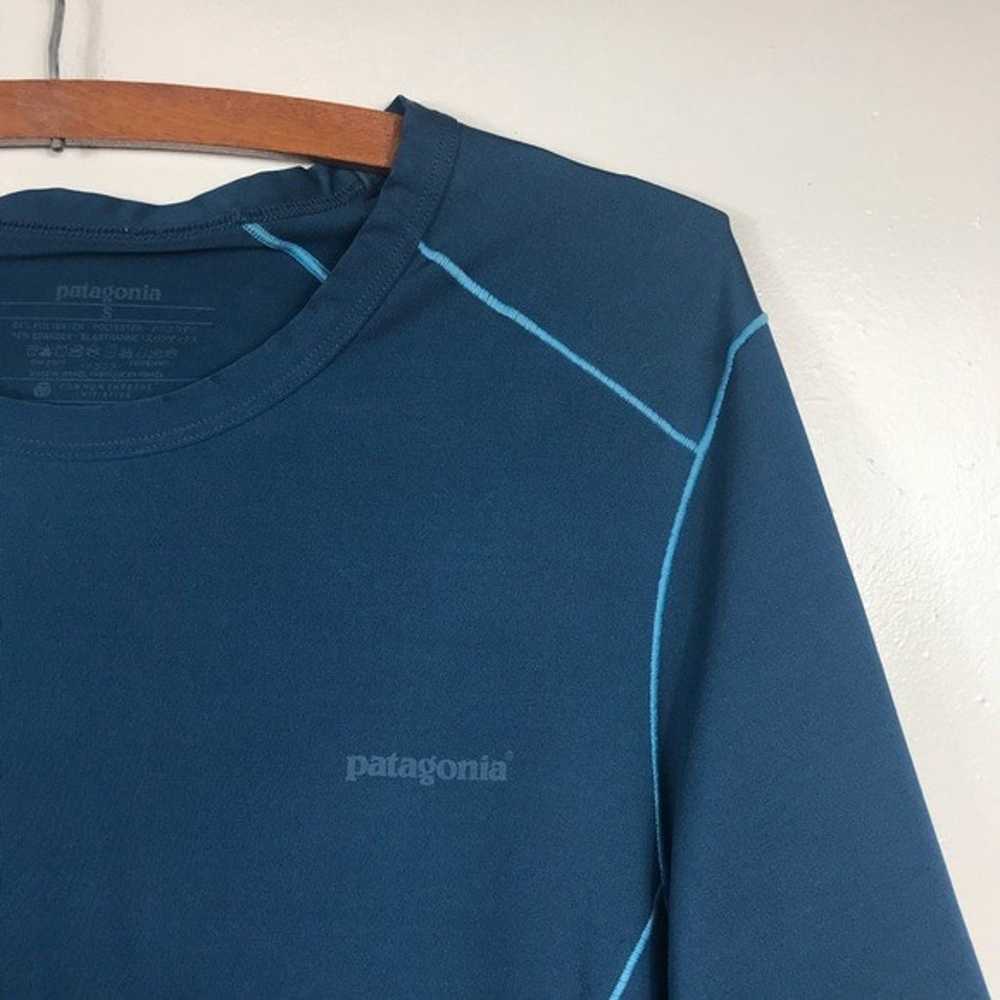 Patagonia Teal Athletic Stretch Shirt - image 3