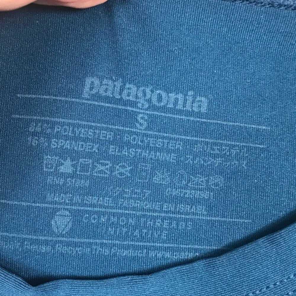 Patagonia Teal Athletic Stretch Shirt - image 5