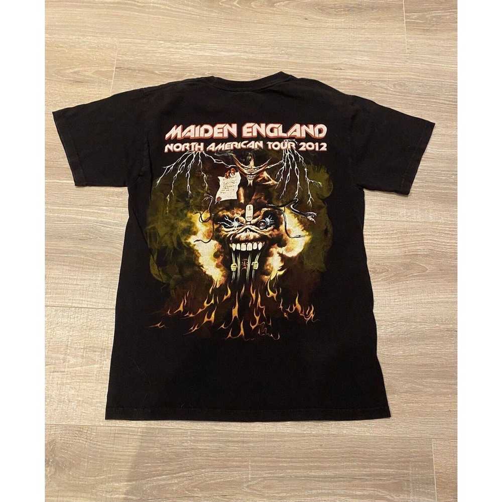Vintage Iron Maiden 2012 North American Tour Shir… - image 2