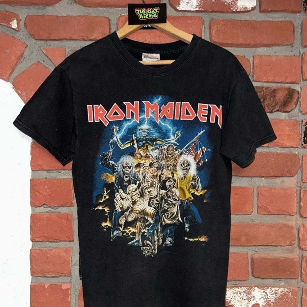 Vintage Iron Maiden Best of the Beast Black T-Shi… - image 1