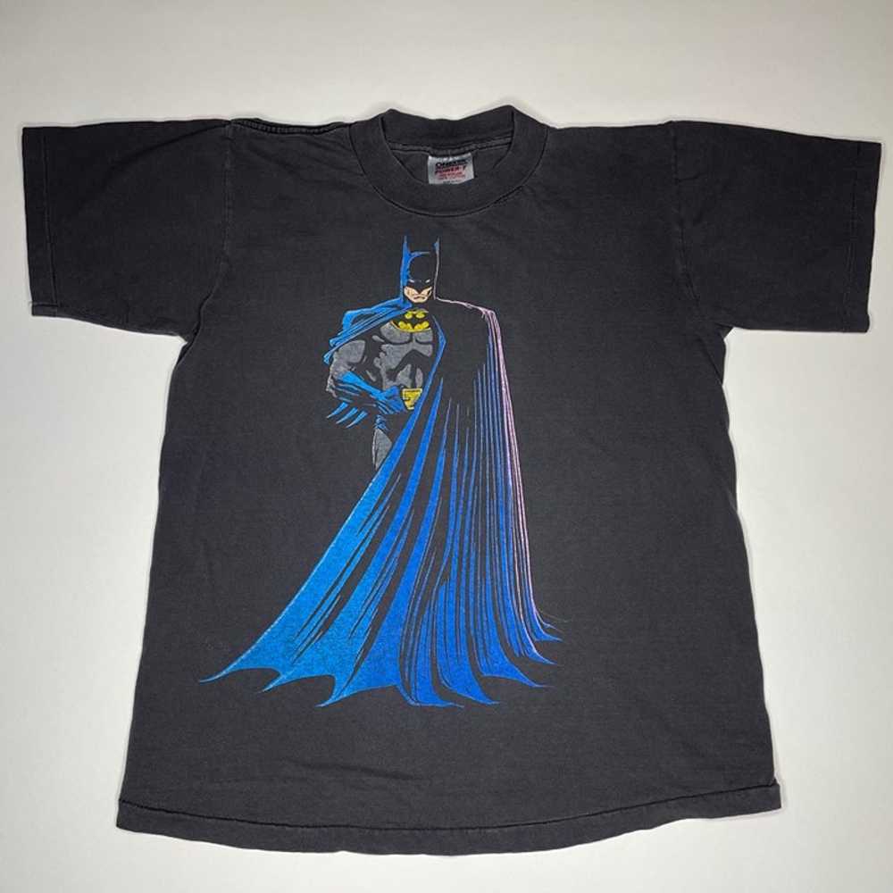 Vintage 1988 DC Comics Batman T-shirt Size S Just… - image 2