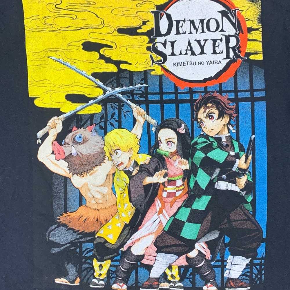 Japanese anime demon slayer T-shirt - image 2