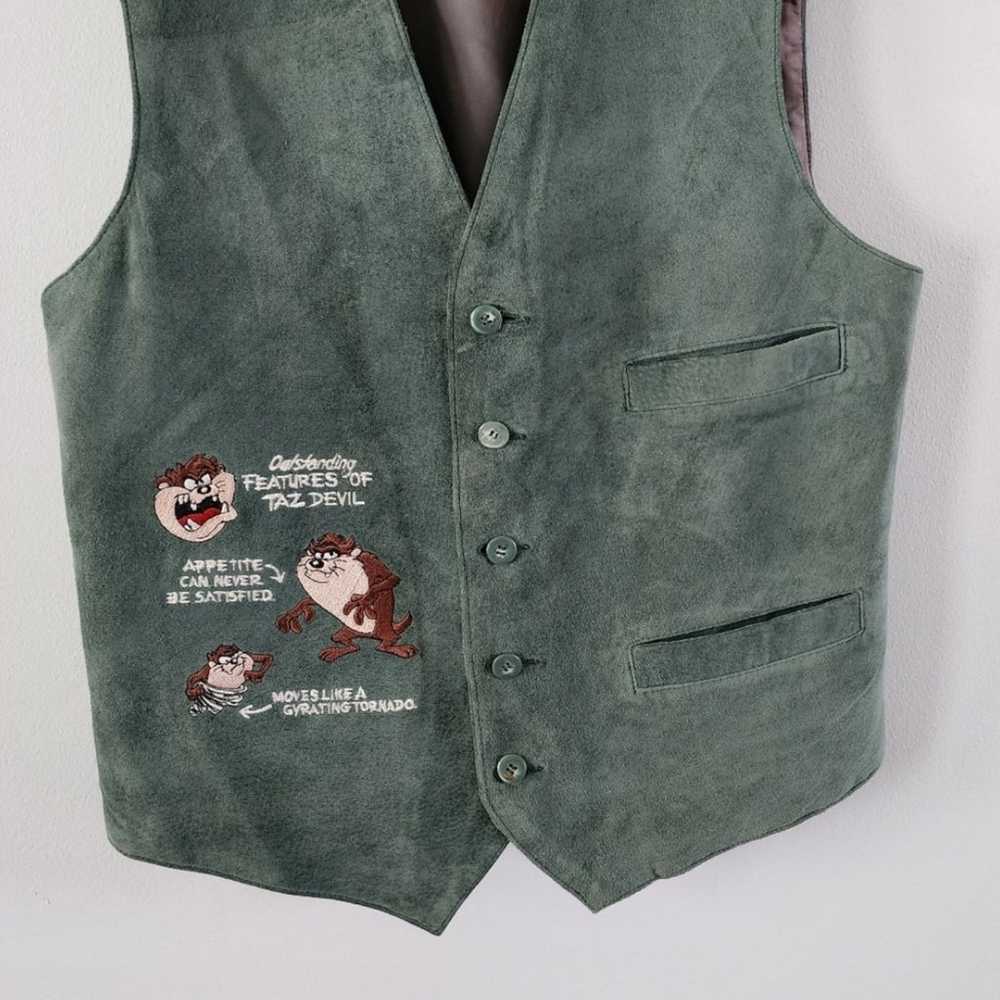 Vintage Looney Tunes Tasmanian Devil vest - image 5