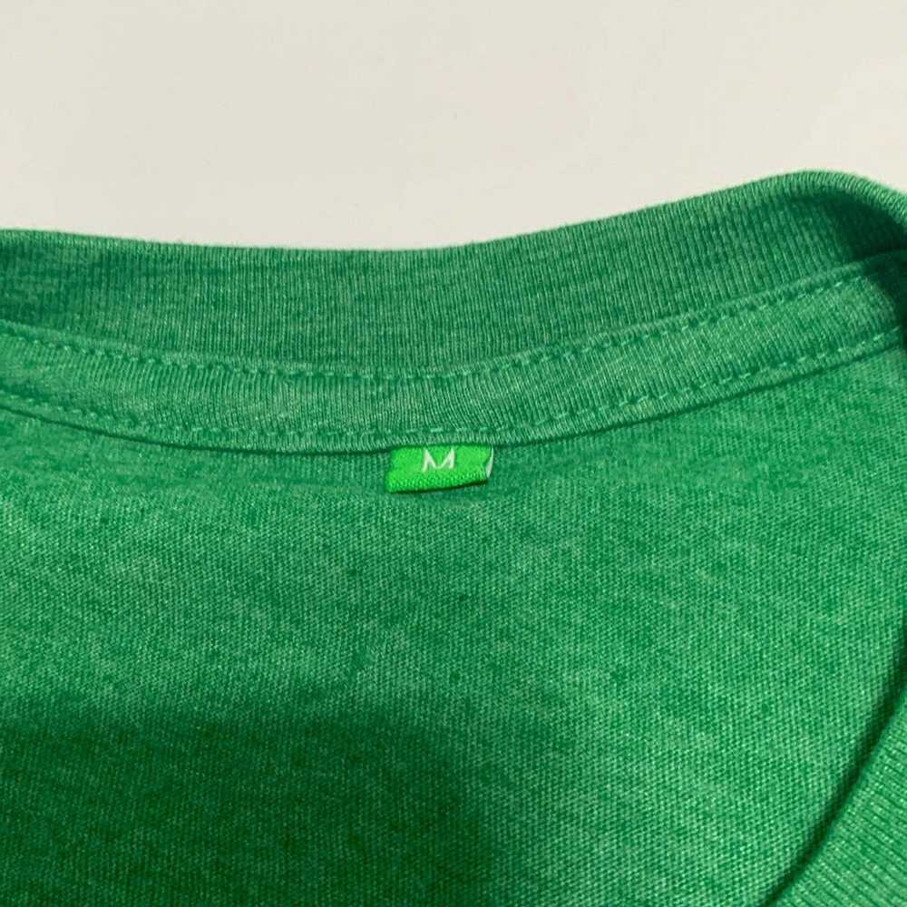 Ireland 1988 Printed T Shirt Medium Mens Green Sh… - image 5