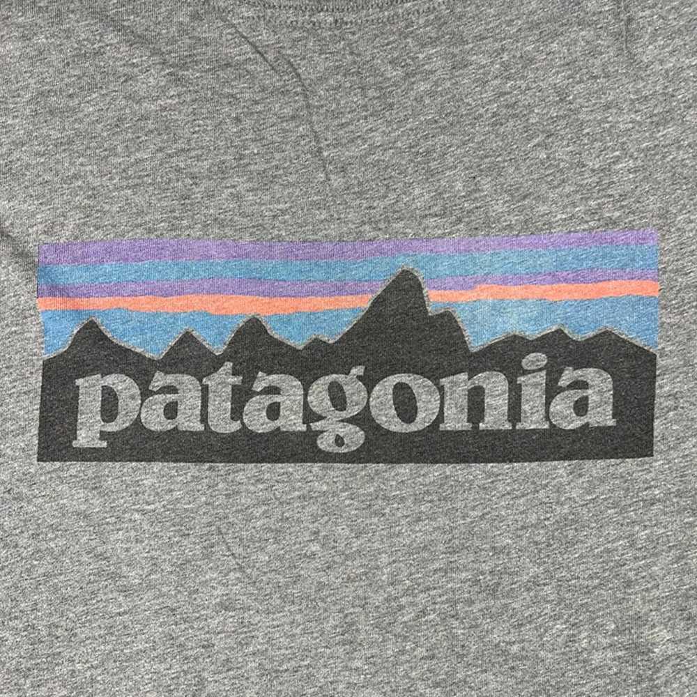 Patagonia Shirt Mens Medium Grey Long Sleeve Crew… - image 5