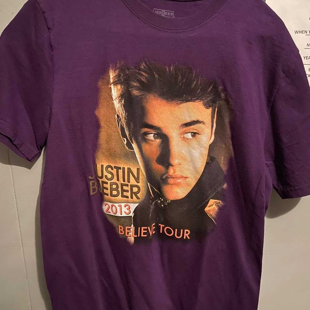 Justin Bieber Believe Tour Tee - image 1