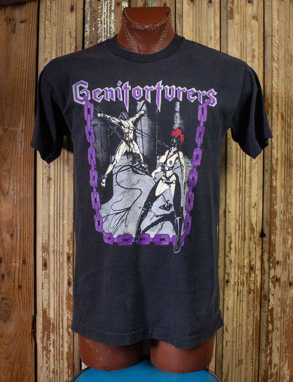 Band Tees × Vintage Vintage Genitorturers Pleasur… - image 1