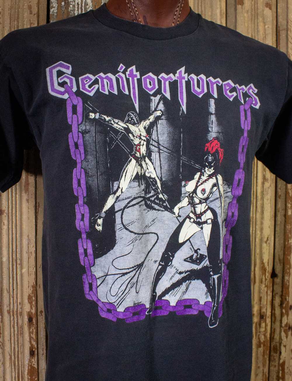 Band Tees × Vintage Vintage Genitorturers Pleasur… - image 3