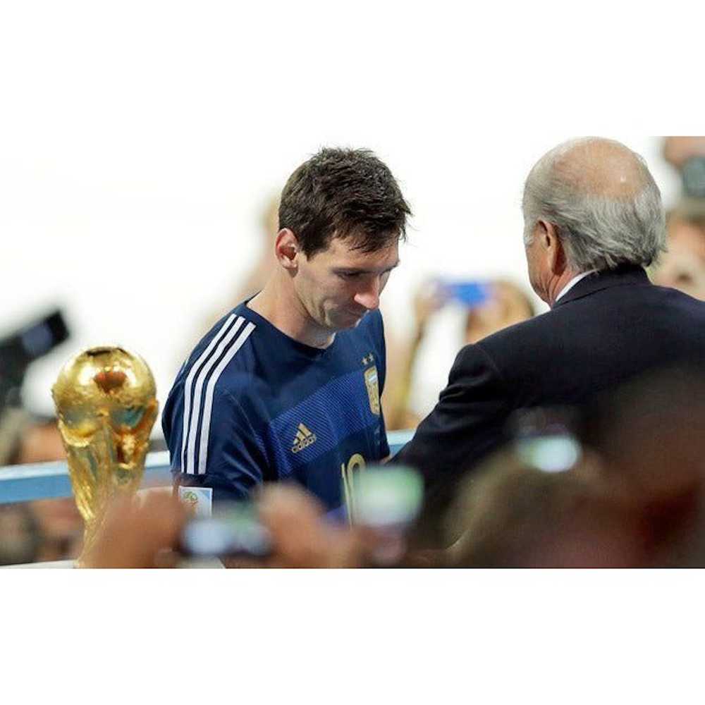 Adidas Messi Argentina 2014 WORLD CUP FINAL Away … - image 9