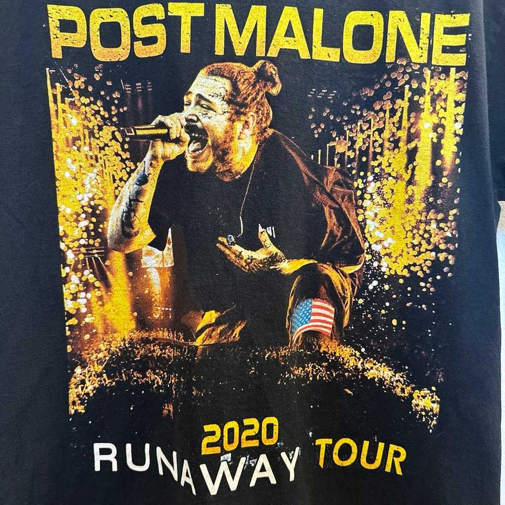 Post Malone 2020 Runway Tour Shirt - image 3
