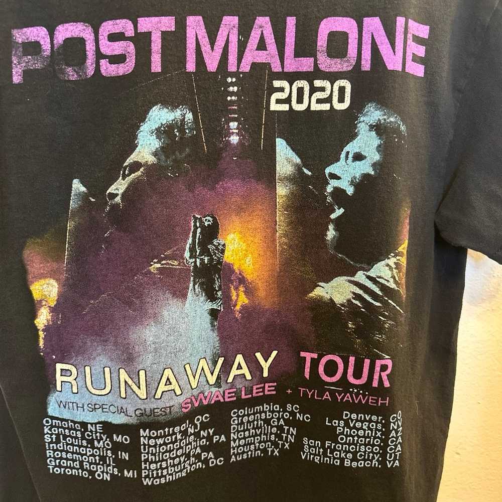 Post Malone 2020 Runway Tour Shirt - image 6