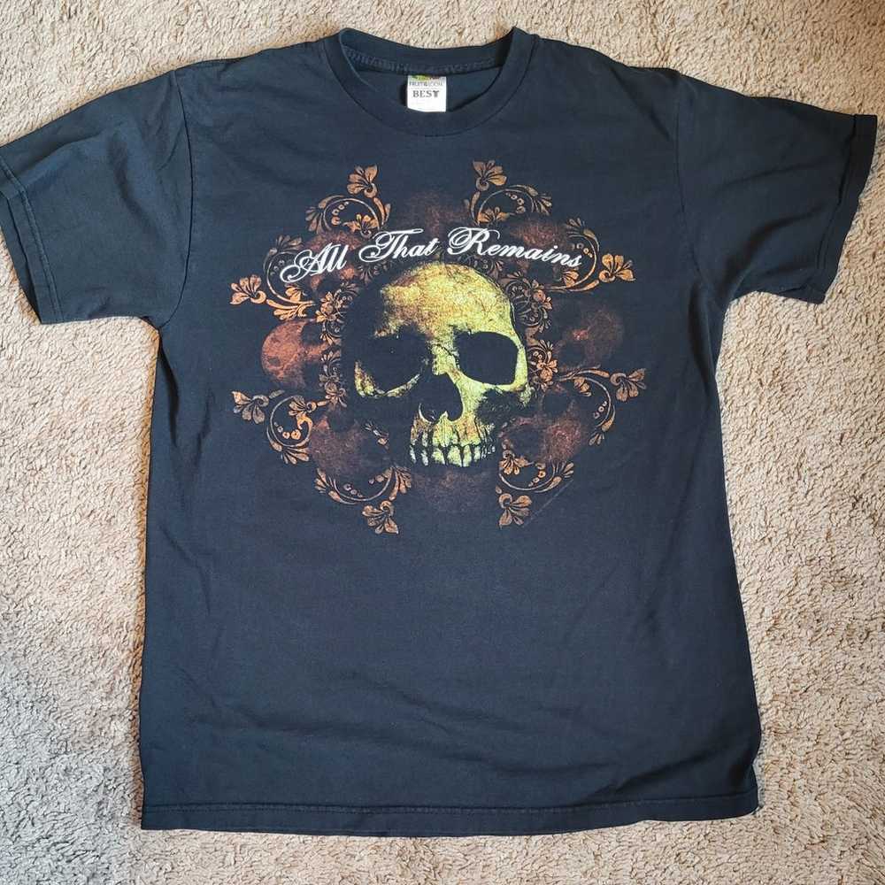 Vintage y2k all that remains metal band tee music… - image 1