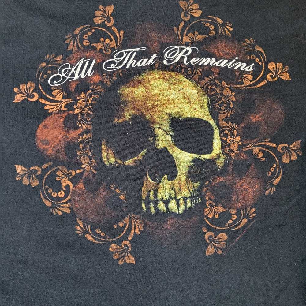 Vintage y2k all that remains metal band tee music… - image 2