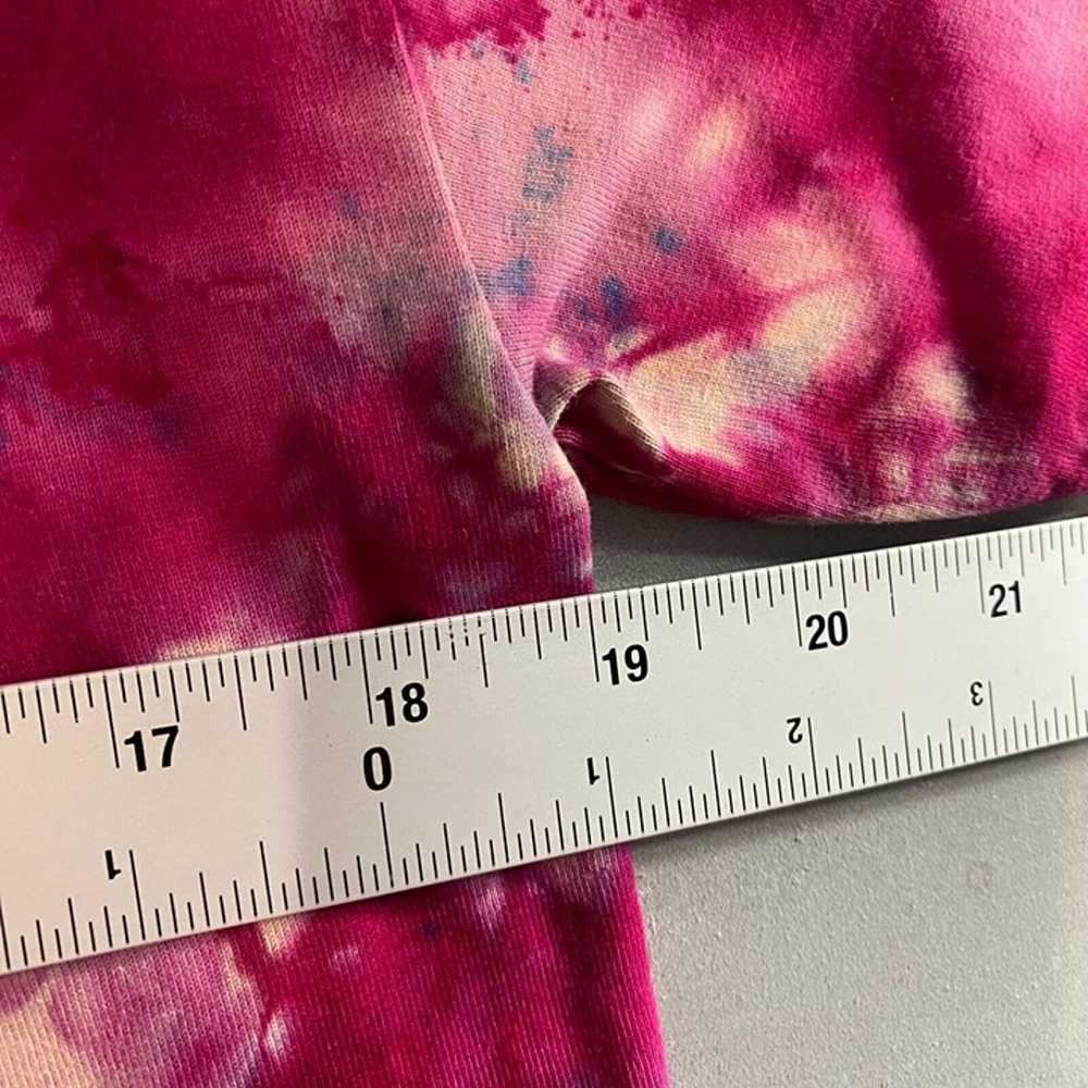 Custom Tie dyed shirt Unisex Medium Hanes Beefy b… - image 8