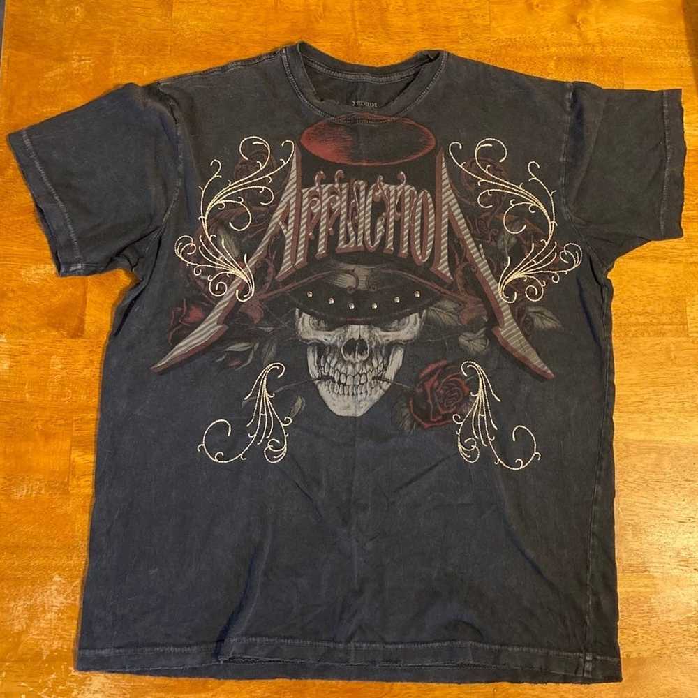 Authentic Affilction American Customs T-Shirt siz… - image 1