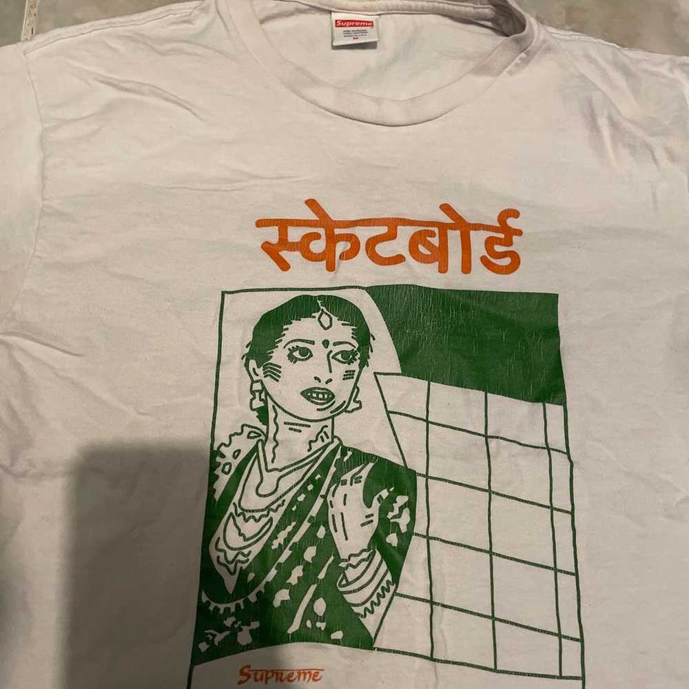 Supreme Bombay Graphic T-Shirt Men's Medium FW18 - image 3