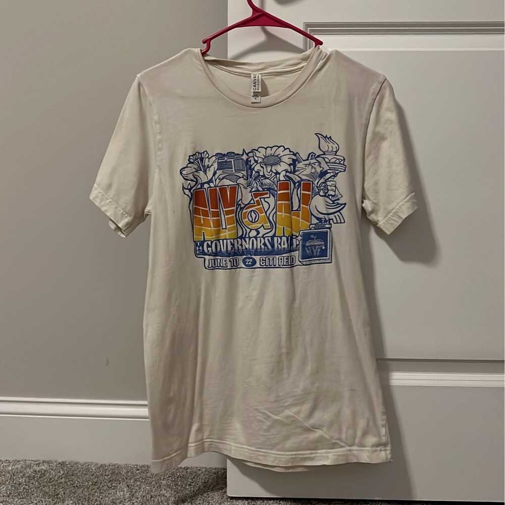 Aly and Aj Gov Ball Governors Ball shirt medium - image 1