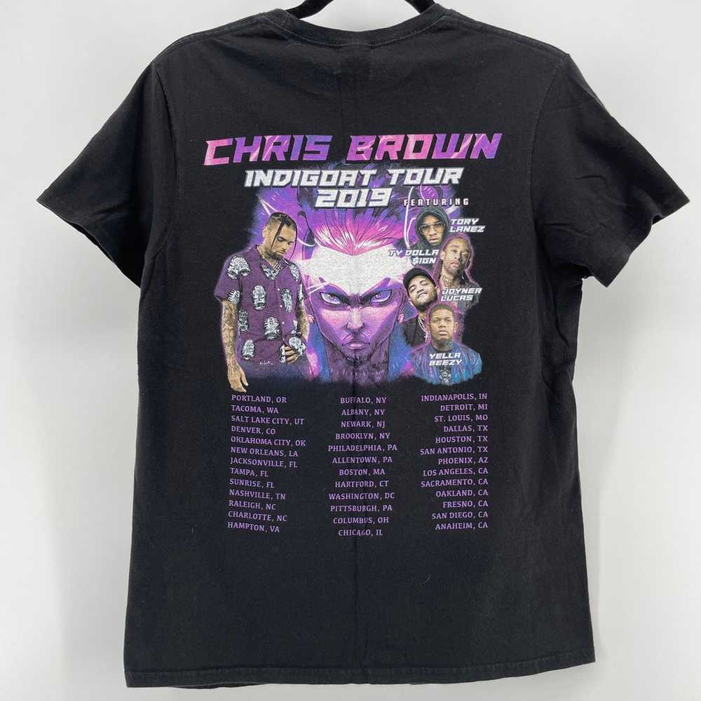 Chris Brown Black/Purple Indigoat Tour 2019 Conce… - image 3